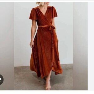 Baltic Born Andi dress in rust, size L